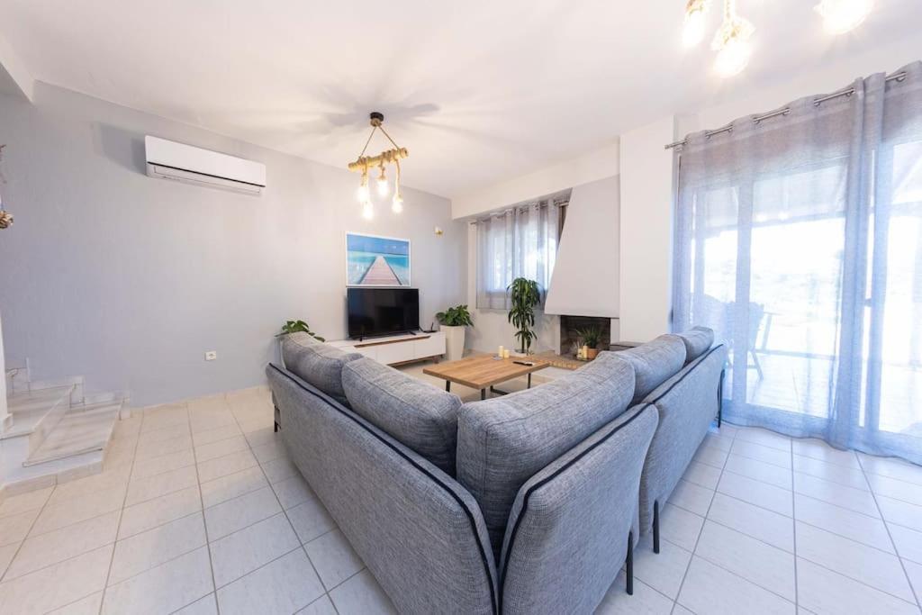 Villa Maistrali Sunset Kalandra Ngoại thất bức ảnh