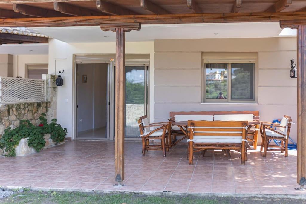 Villa Maistrali Sunset Kalandra Ngoại thất bức ảnh